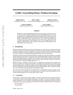 LieRE: Generalizing Rotary Position Encodings
