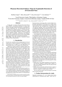 Phoneme Discretized Saliency Maps for Explainable Detection of
  AI-Generated Voice