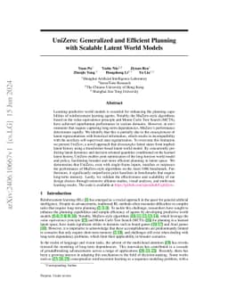 UniZero: Generalized and Efficient Planning with Scalable Latent World Models