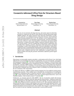 Geometric-informed GFlowNets for Structure-Based Drug Design