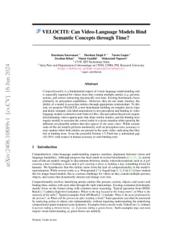 VELOCITI: Benchmarking Video-Language Compositional Reasoning with Strict Entailment