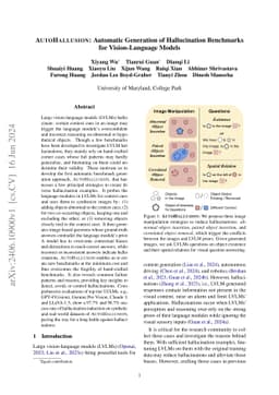 AUTOHALLUSION: Automatic Generation of Hallucination Benchmarks for
  Vision-Language Models