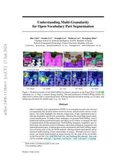 Understanding Multi-Granularity for Open-Vocabulary Part Segmentation