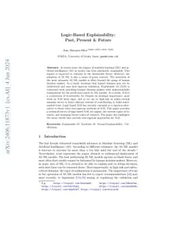 Logic-Based Explainability: Past, Present & Future