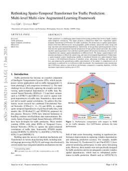 Rethinking Spatio-Temporal Transformer for Traffic
  Prediction:Multi-level Multi-view Augmented Learning Framework