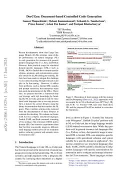 DocCGen: Document-based Controlled Code Generation
