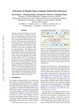 Abstraction-of-Thought Makes Language Models Better Reasoners