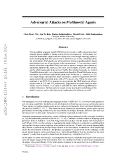 Dissecting Adversarial Robustness of Multimodal LM Agents