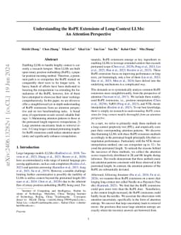 Understanding the RoPE Extensions of Long-Context LLMs: An Attention
  Perspective