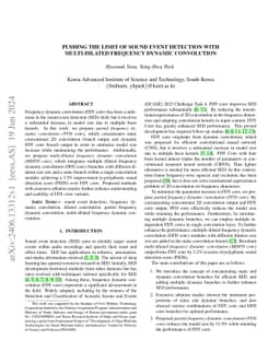 Pushing the Limit of Sound Event Detection with Multi-Dilated Frequency
  Dynamic Convolution
