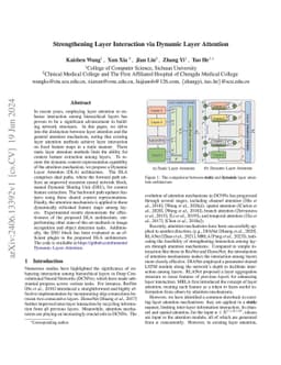 Strengthening Layer Interaction via Dynamic Layer Attention