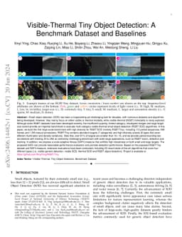 Visible-Thermal Tiny Object Detection: A Benchmark Dataset and Baselines