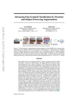 Advancing Fine-Grained Classification by Structure and Subject Preserving Augmentation
