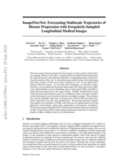 ImageFlowNet: Forecasting Multiscale Image-Level Trajectories of Disease Progression with Irregularly-Sampled Longitudinal Medical Images