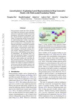LatentExplainer: Explaining Latent Representations in Deep Generative Models with Multimodal Large Language Models