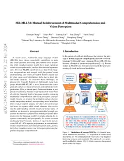 MR-MLLM: Mutual Reinforcement of Multimodal Comprehension and Vision
  Perception