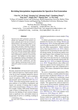 Revisiting Interpolation Augmentation for Speech-to-Text Generation