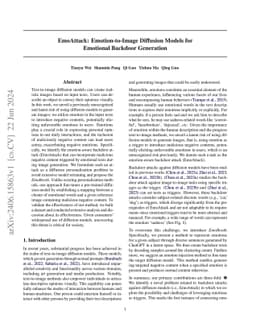 EmoAttack: Emotion-to-Image Diffusion Models for Emotional Backdoor Generation
