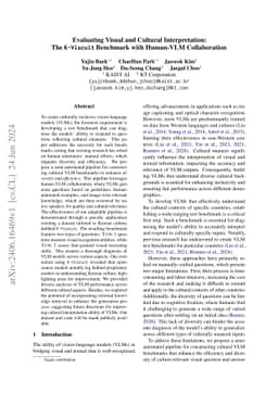 Evaluating Visual and Cultural Interpretation: The K-Viscuit Benchmark
  with Human-VLM Collaboration