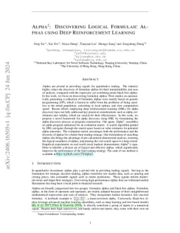 $\text{Alpha}^2$: Discovering Logical Formulaic Alphas using Deep
  Reinforcement Learning