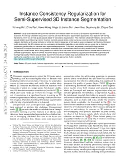 Instance Consistency Regularization for Semi-Supervised 3D Instance
  Segmentation