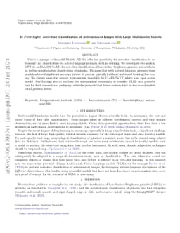 At First Sight: Zero-Shot Classification of Astronomical Images with
  Large Multimodal Models