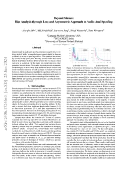 Beyond Silence: Bias Analysis through Loss and Asymmetric Approach in
  Audio Anti-Spoofing