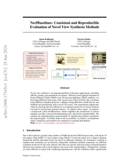 NerfBaselines: Consistent and Reproducible Evaluation of Novel View
  Synthesis Methods