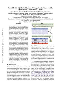 Beyond Text-to-SQL for IoT Defense: A Comprehensive Framework for
  Querying and Classifying IoT Threats