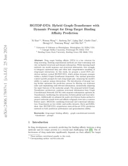 HGTDP-DTA: Hybrid Graph-Transformer with Dynamic Prompt for Drug-Target
  Binding Affinity Prediction
