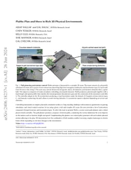 PlaMo: Plan and Move in Rich 3D Physical Environments