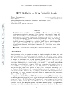 PDFA Distillation via String Probability Queries