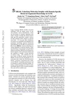 DRAK: Unlocking Molecular Insights with Domain-Specific
  Retrieval-Augmented Knowledge in LLMs