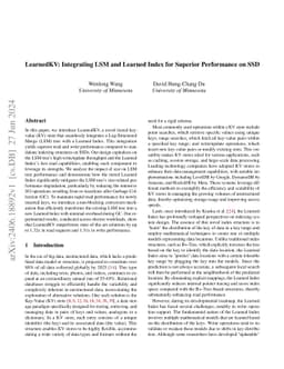 LearnedKV: Integrating LSM and Learned Index for Superior Performance on Storage