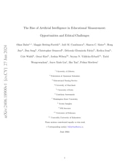 The Rise of Artificial Intelligence in Educational Measurement:
  Opportunities and Ethical Challenges