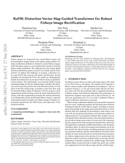 RoFIR: Robust Fisheye Image Rectification Framework Impervious to
  Optical Center Deviation