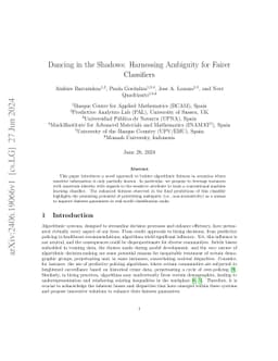 Dancing in the Shadows: Harnessing Ambiguity for Fairer Classifiers