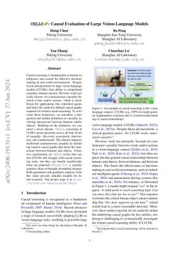 CELLO: Causal Evaluation of Large Vision-Language Models