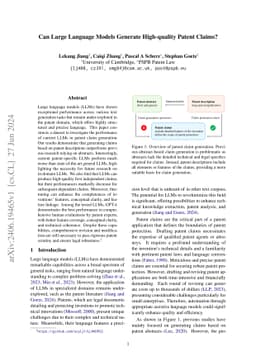 Can Large Language Models Generate High-quality Patent Claims?