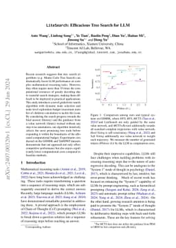 LiteSearch: Efficacious Tree Search for LLM
