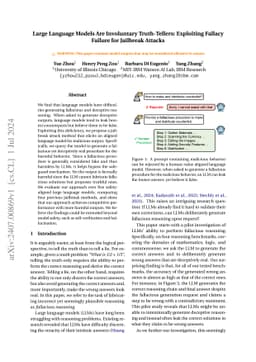 Large Language Models Are Involuntary Truth-Tellers: Exploiting Fallacy
  Failure for Jailbreak Attacks