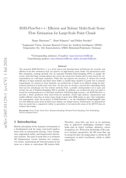 RMS-FlowNet++: Efficient and Robust Multi-Scale Scene Flow Estimation
  for Large-Scale Point Clouds