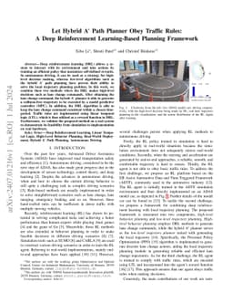 Let Hybrid A* Path Planner Obey Traffic Rules: A Deep Reinforcement
  Learning-Based Planning Framework