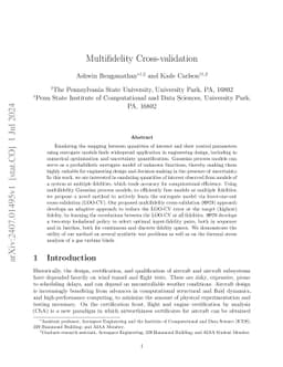 Multifidelity Cross-validation