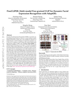 FineCLIPER: Multi-modal Fine-grained CLIP for Dynamic Facial Expression
  Recognition with AdaptERs