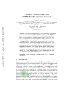 Reusable Formal Verification of DAG-based Consensus Protocols