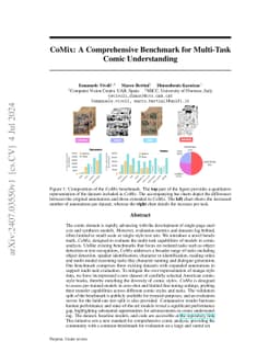 CoMix: A Comprehensive Benchmark for Multi-Task Comic Understanding