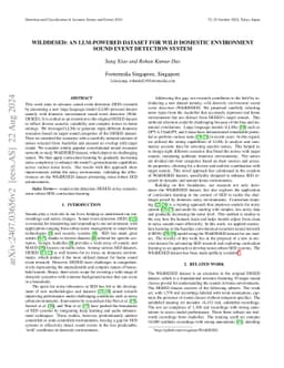 WildDESED: An LLM-Powered Dataset for Wild Domestic Environment Sound
  Event Detection System