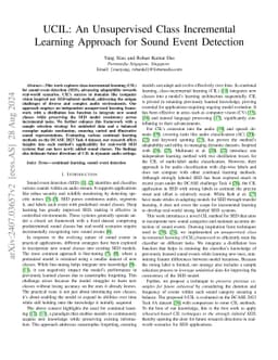 UCIL: An Unsupervised Class Incremental Learning Approach for Sound Event Detection