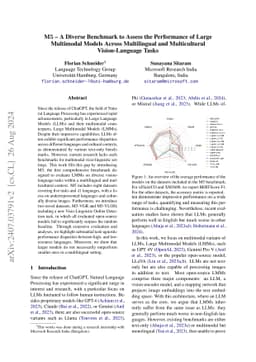 M5 -- A Diverse Benchmark to Assess the Performance of Large Multimodal
  Models Across Multilingual and Multicultural Vision-Language Tasks
